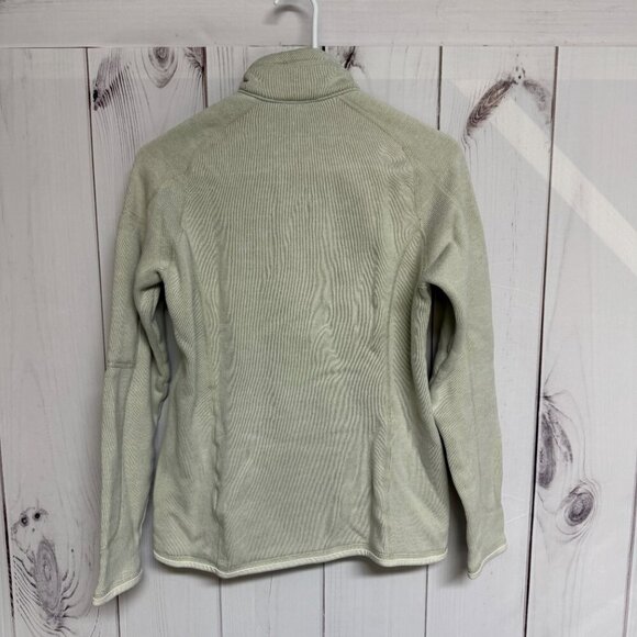 Patagonia Better Sweater 1/4-Zip Women’s Medium Birch White (Cream) EUC - Picture 3 of 10